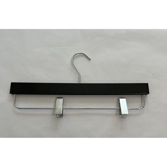 Saint Laurent Wood Hanger in Black - Picture 2 of 2